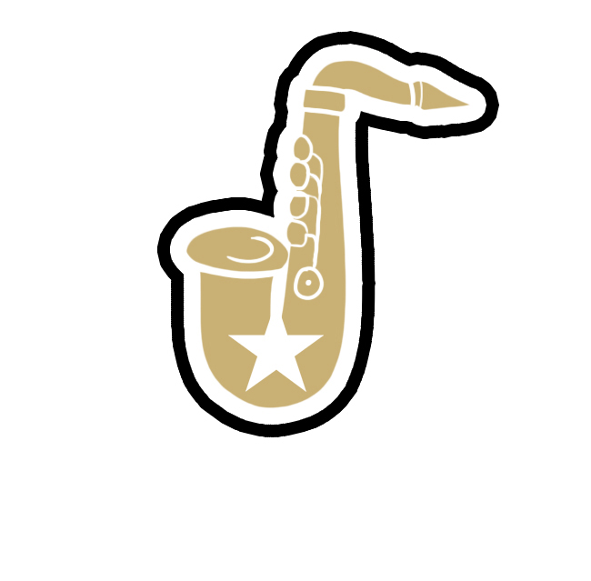 New Orleans Saints Jazz Logo fabric transfer